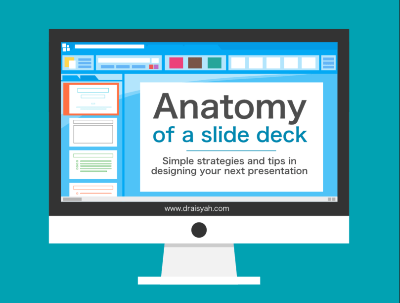 Slide design and presentation