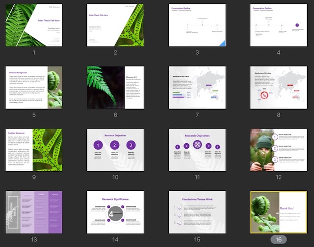 phd powerpoint templates free download