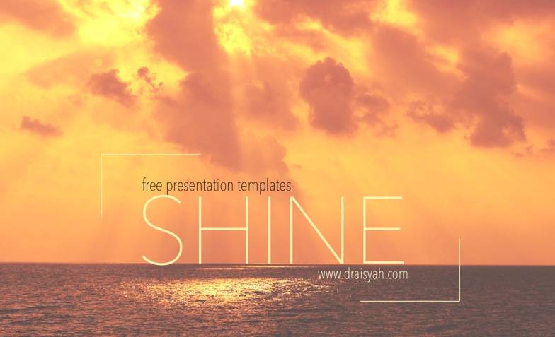 Free SHINE presentation templates