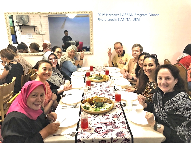Harpswell ASEAN 2019 dinner at Lagenda Cafe, Georgetown.