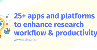 25+ apps and platforms to enhance research workflow and productivity